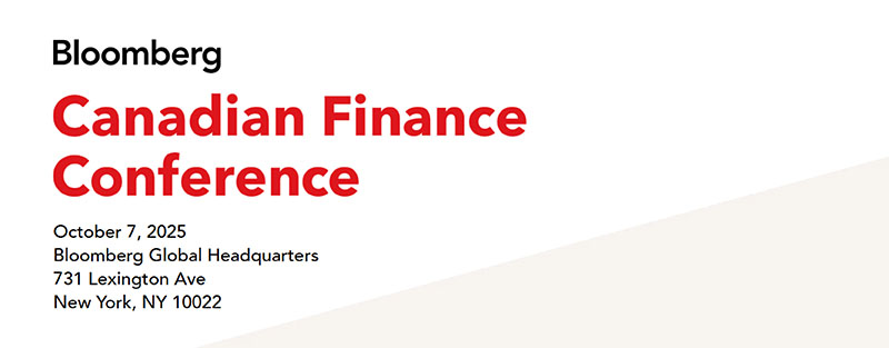 Bloomberg Canadian Finance Conference